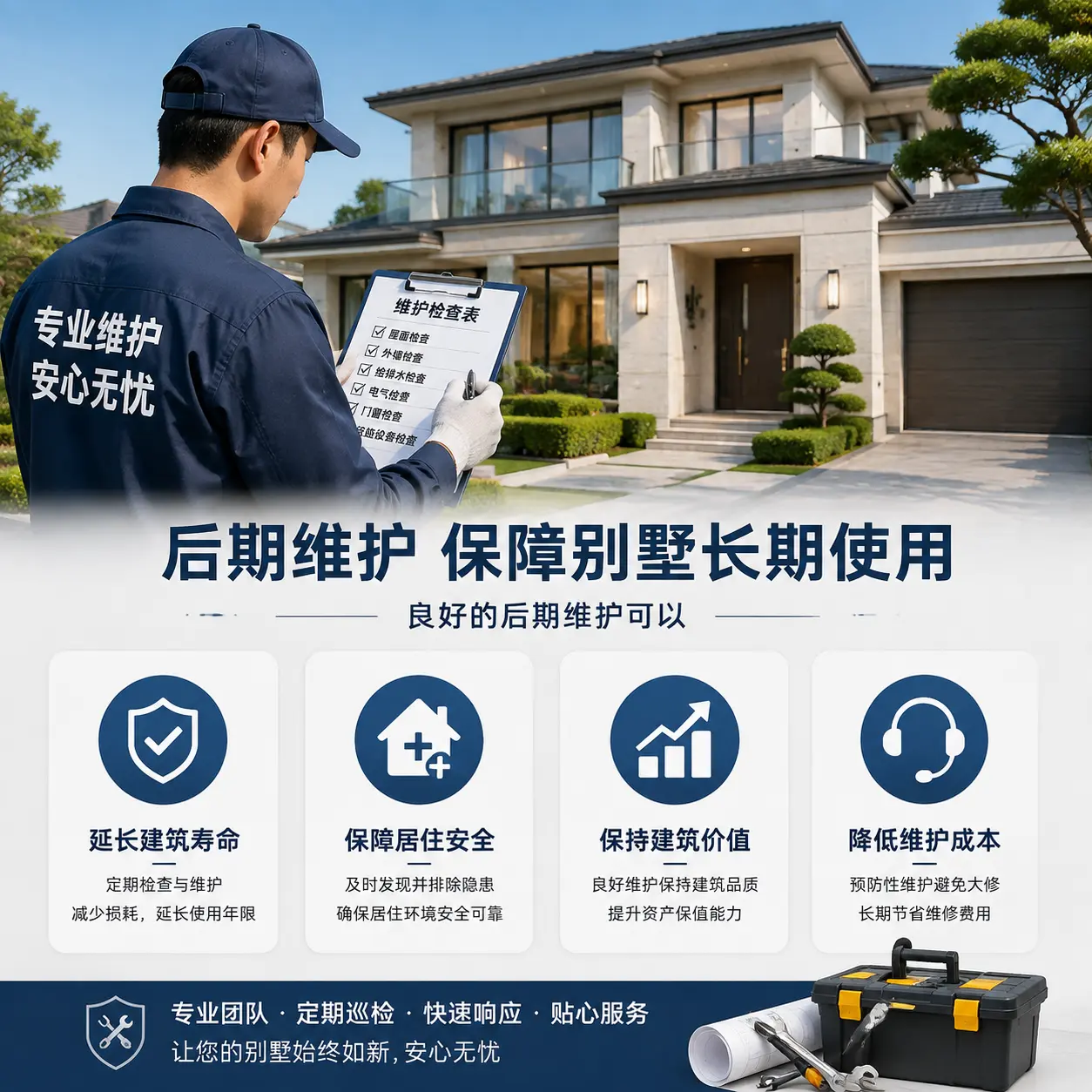 别墅建造公司推荐： 榕江 施工质量的关键要素