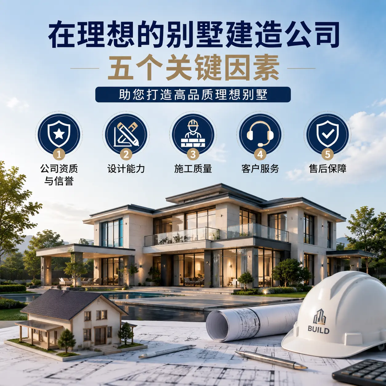 在 榕江 找到理想别墅建造公司的五个关键因素