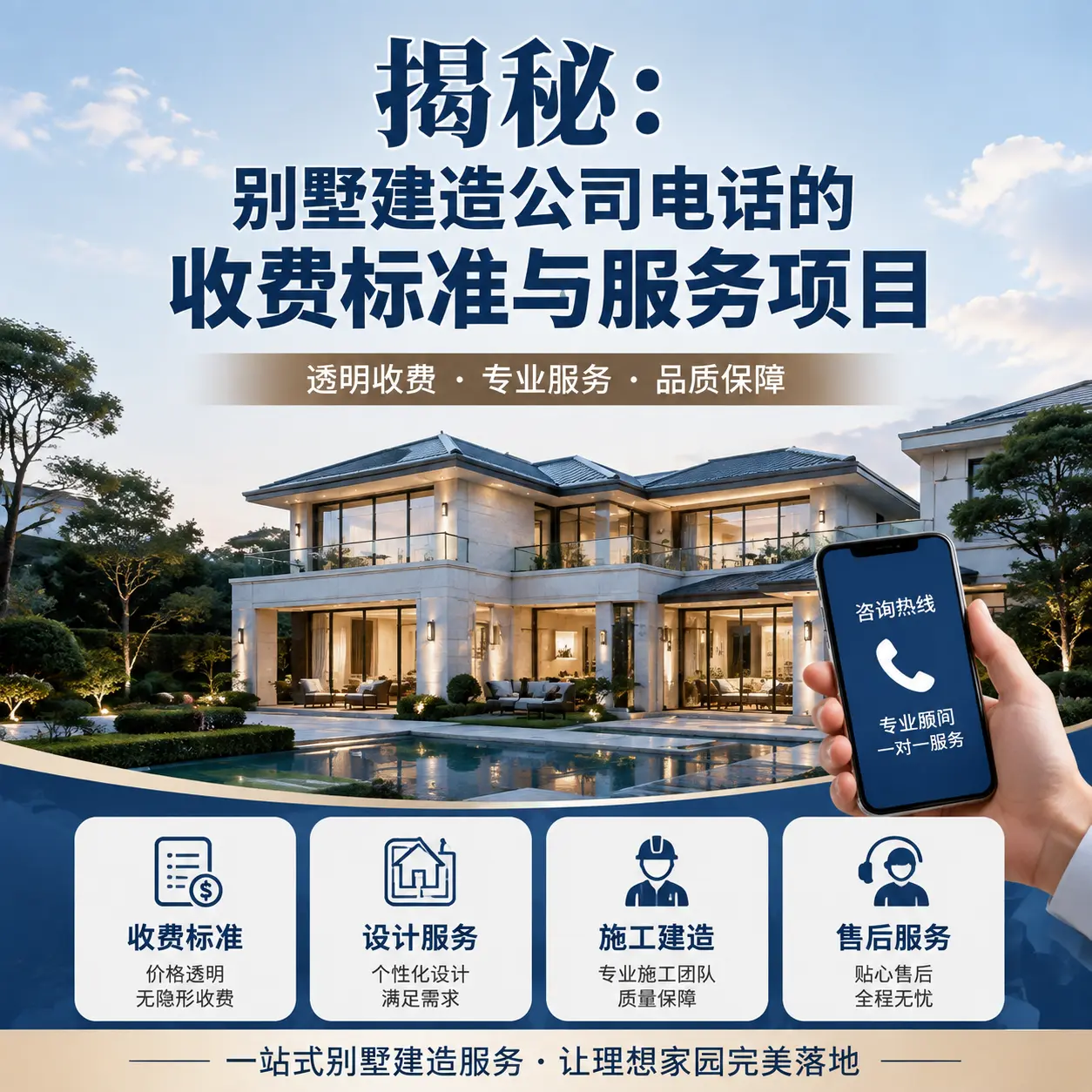 揭秘：榕江别墅建造公司电话的收费标准与服务项目