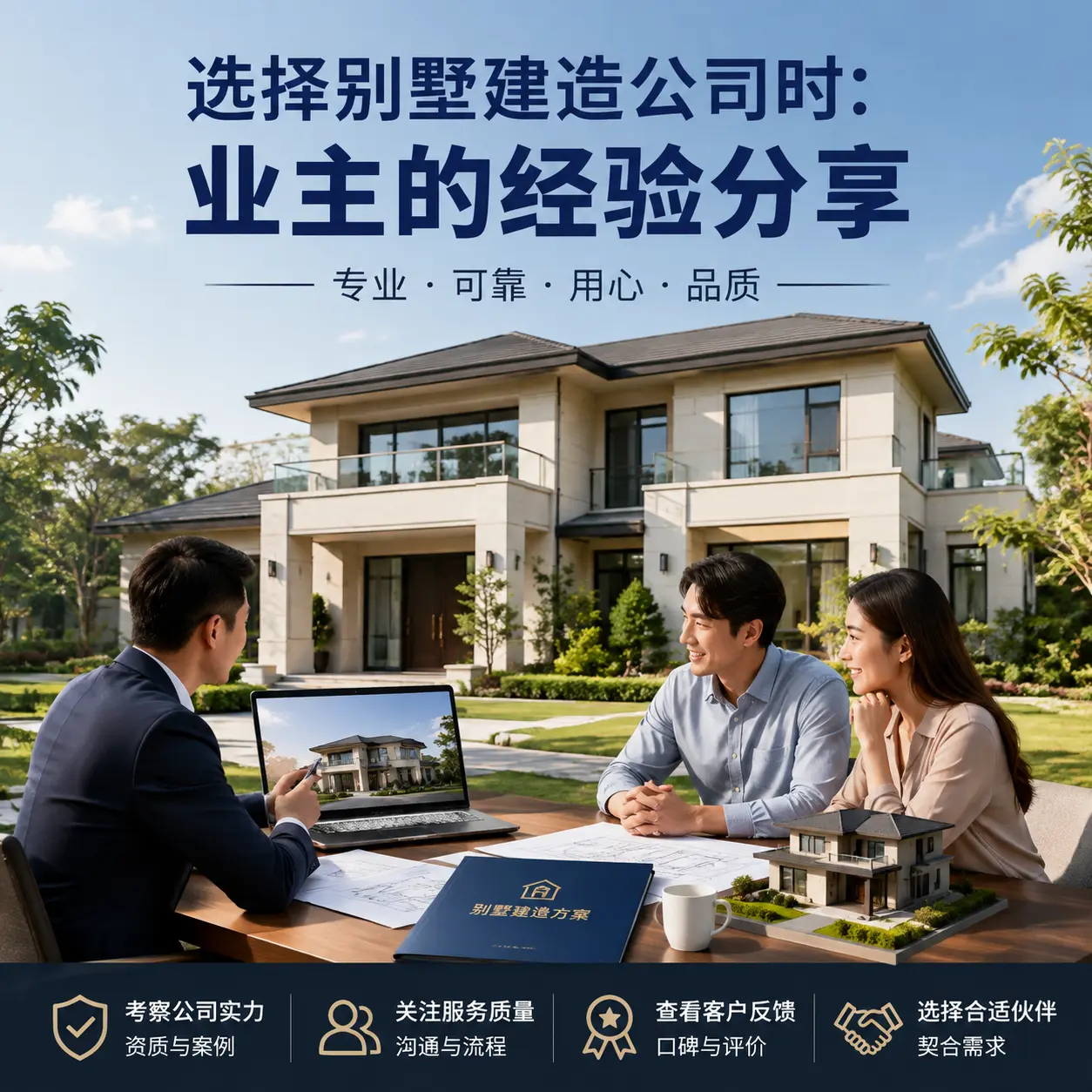 选择别墅建造公司时: 榕江 业主的经验分享