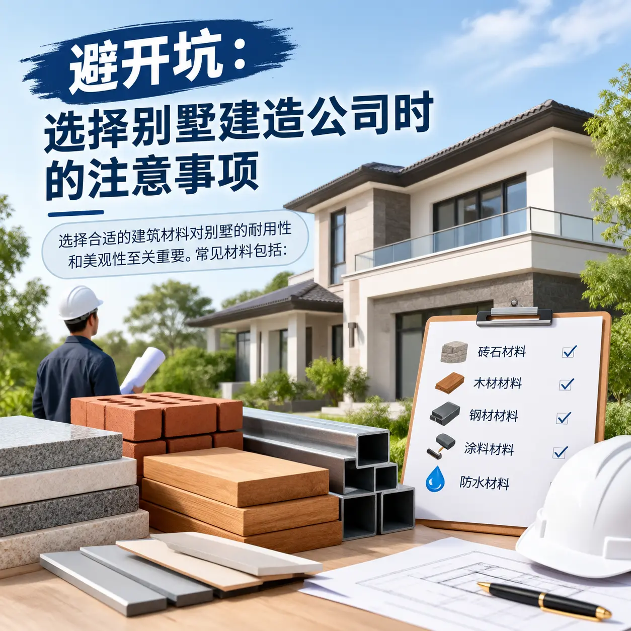避开坑:选择 榕江 别墅建造公司时的注意事项