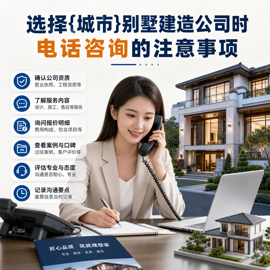 选择榕江别墅建造公司时，电话咨询的注意事项