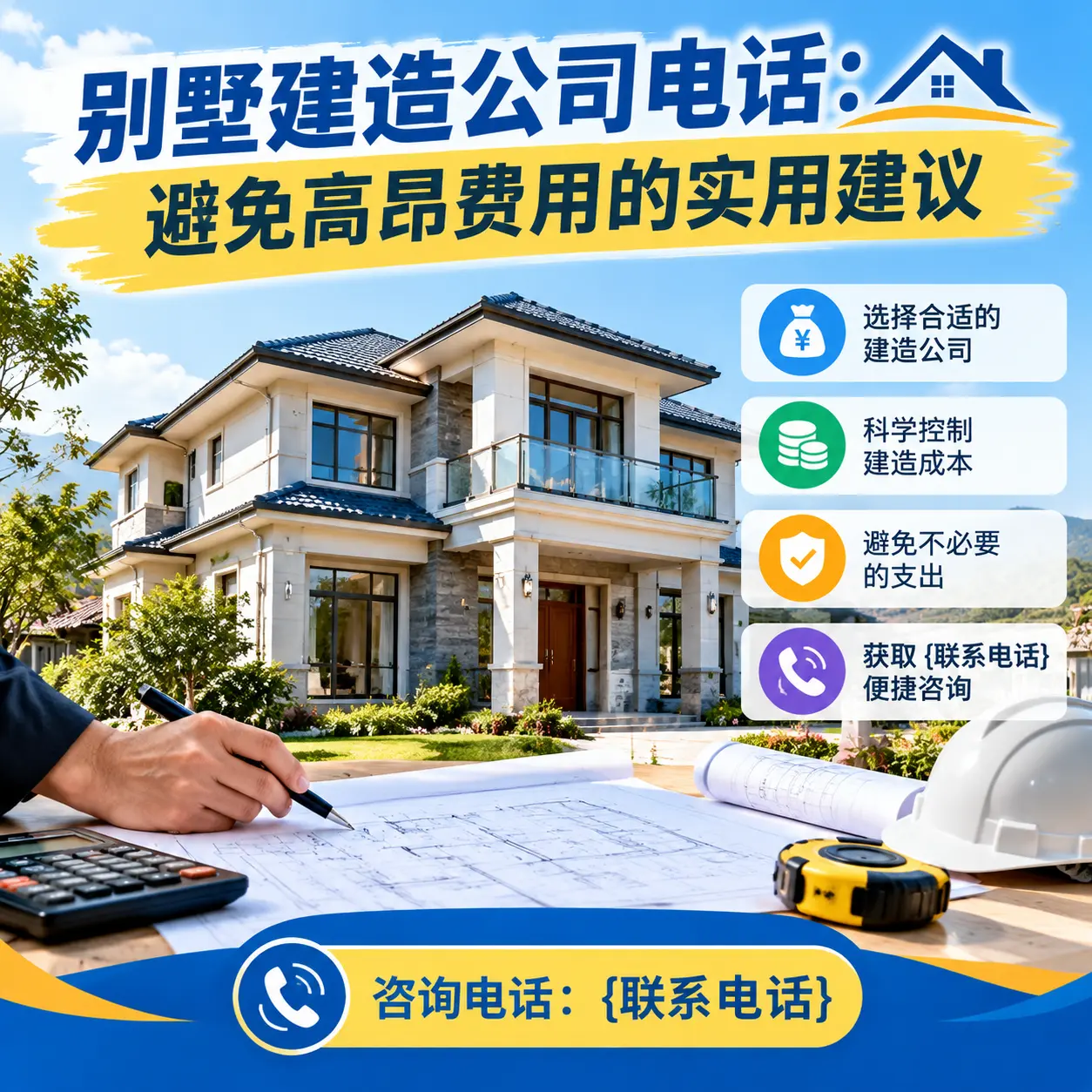 榕江别墅建造公司电话：避免高昂费用的实用建议