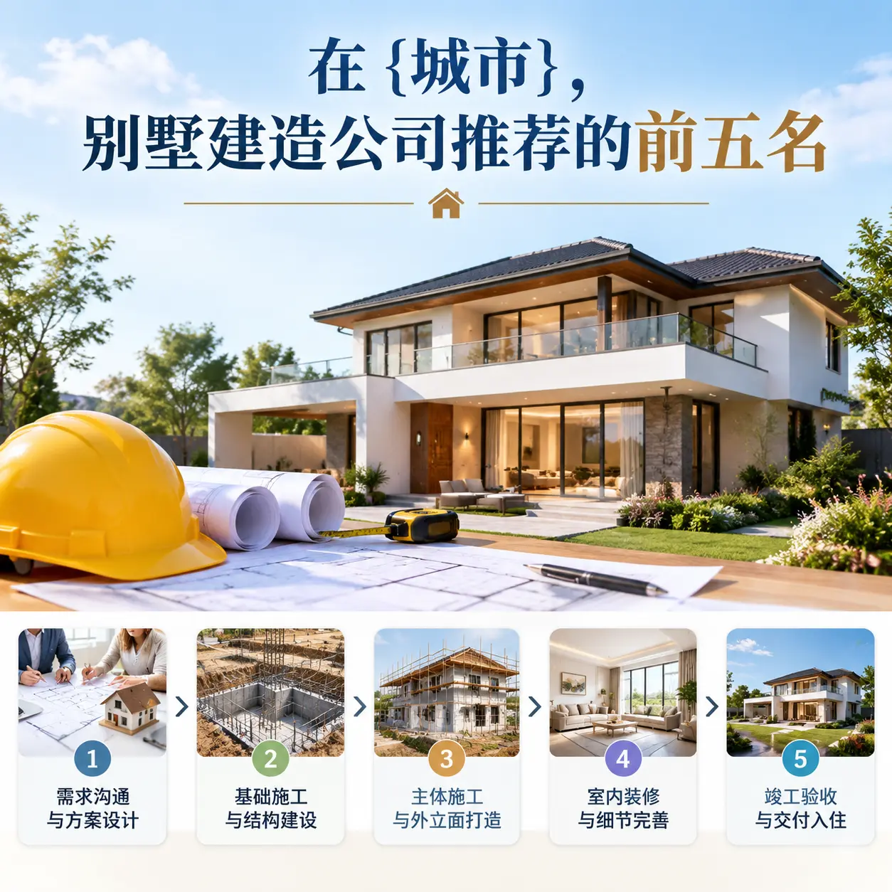 在 榕江，别墅建造公司推荐的前五名