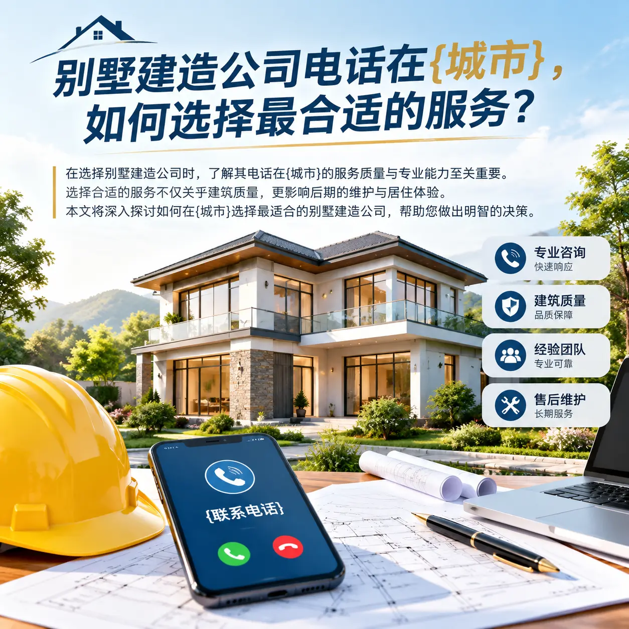 别墅建造公司电话在榕江，如何选择最合适的服务？