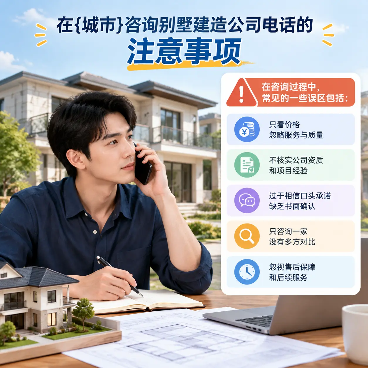 在榕江咨询别墅建造公司电话的注意事项