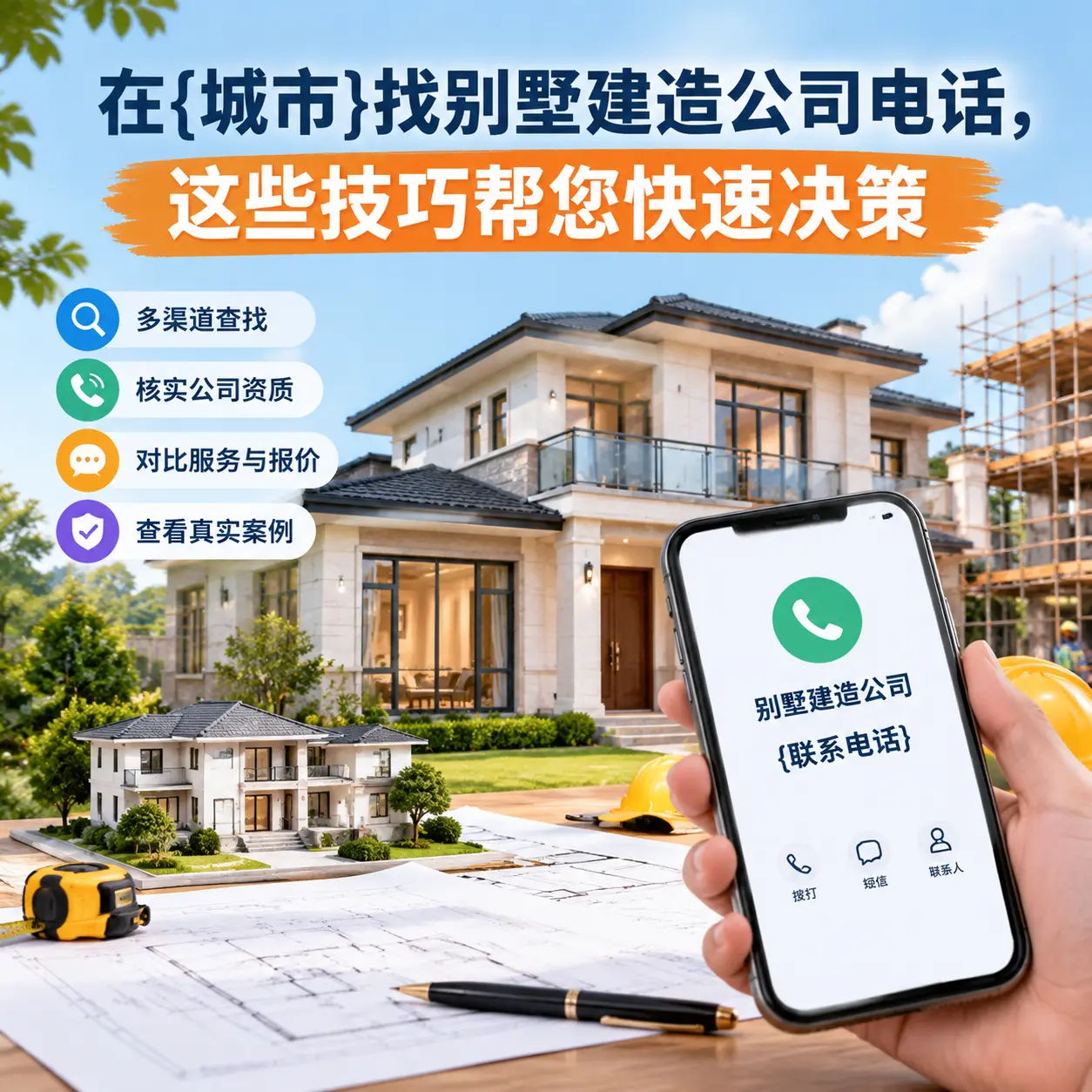 在榕江找别墅建造公司电话，这些技巧帮您快速决策