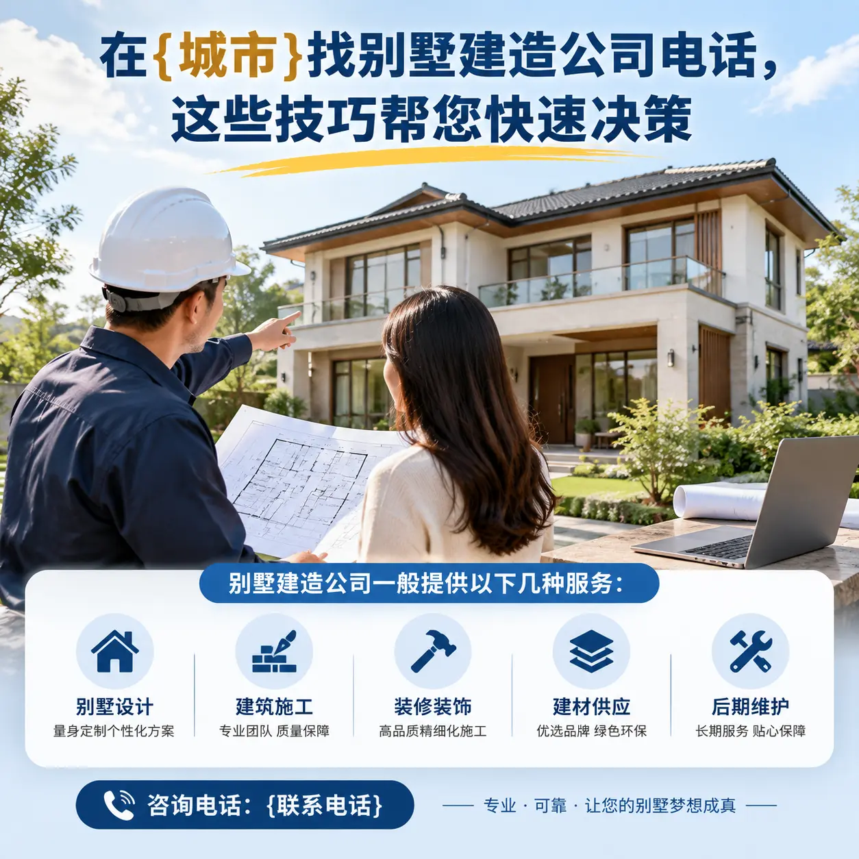 在榕江找别墅建造公司电话，这些技巧帮您快速决策