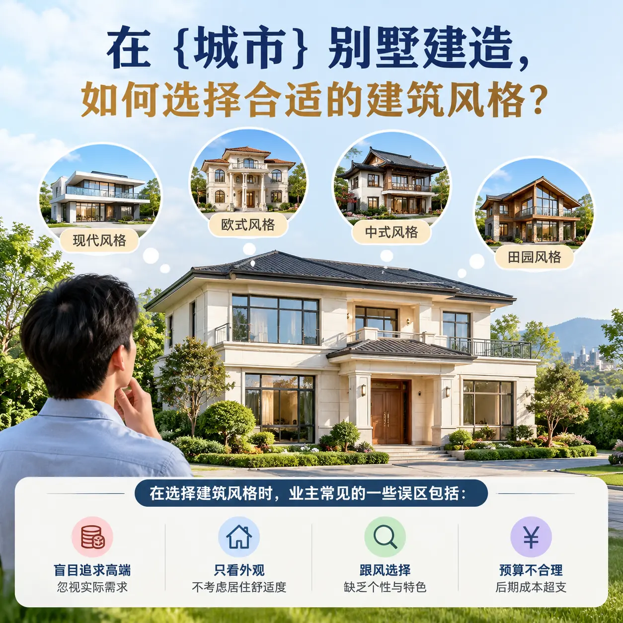 在 榕江 别墅建造，如何选择合适的建筑风格？