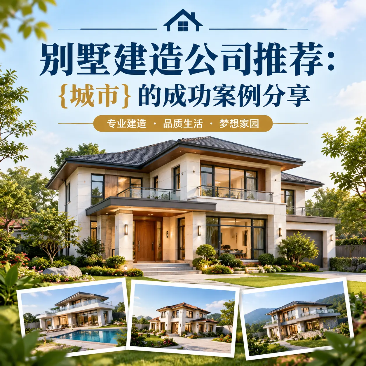 别墅建造公司推荐： 榕江 的成功案例分享