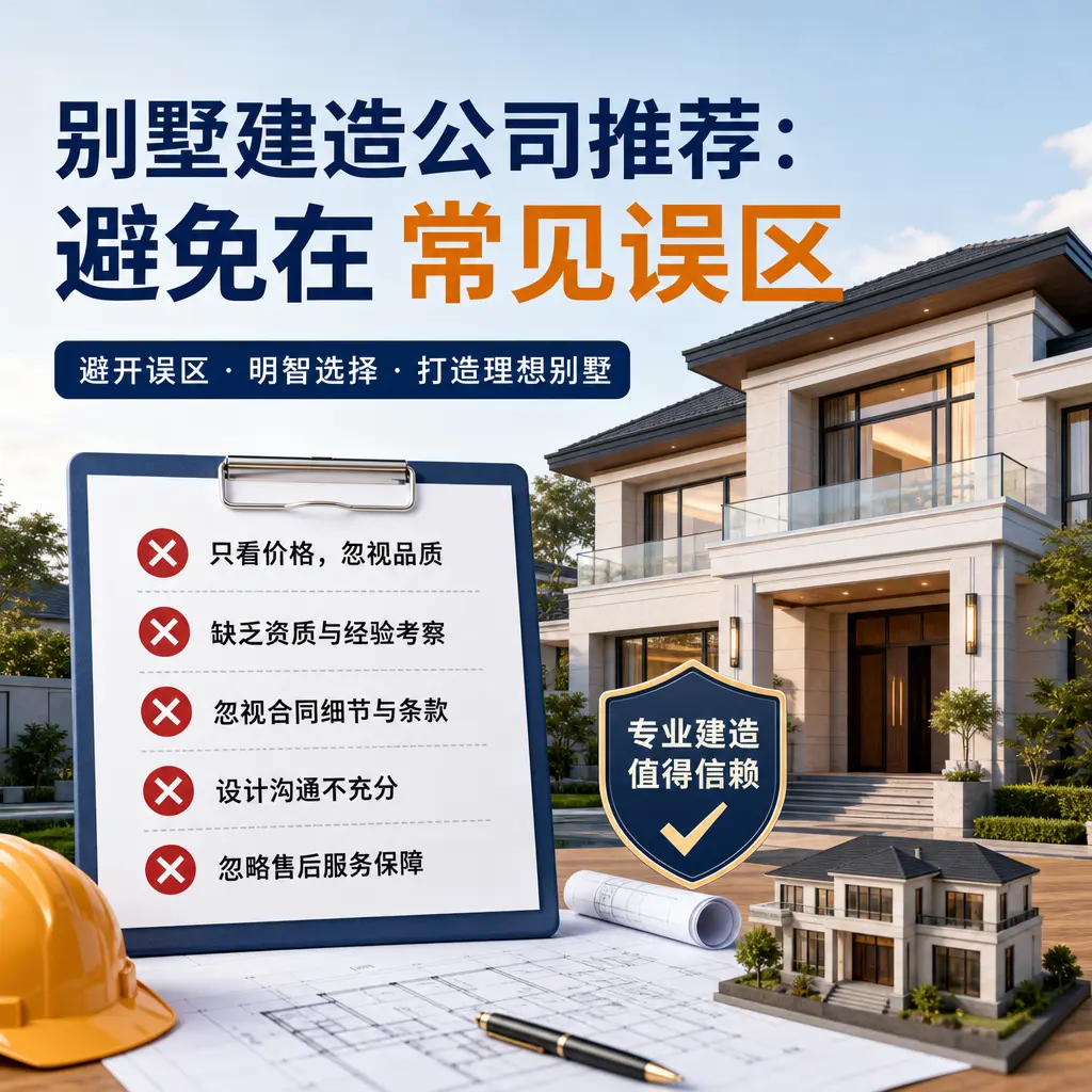 别墅建造公司推荐：避免在 榕江 的常见误区