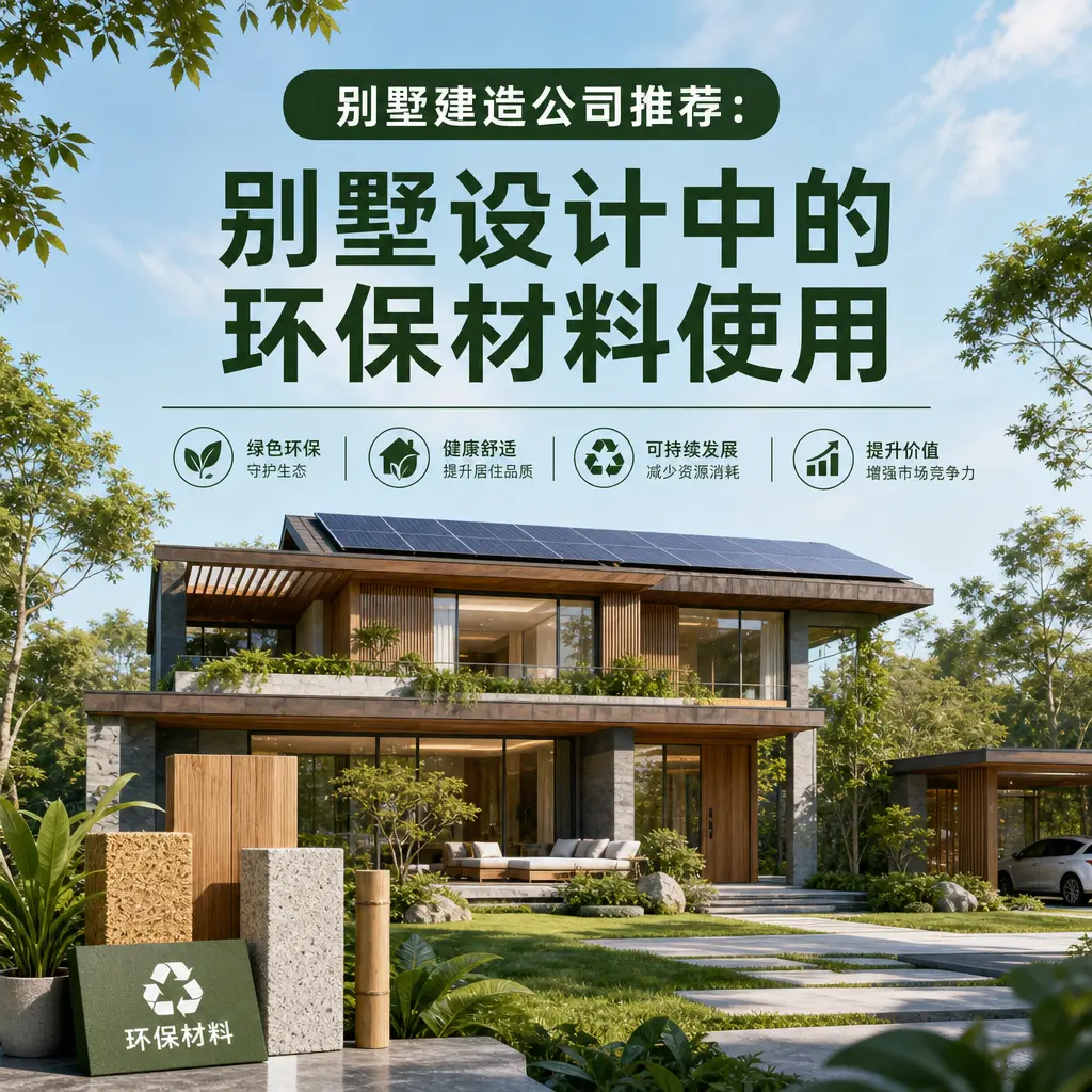 别墅建造公司推荐： 榕江 别墅设计中的环保材料使用